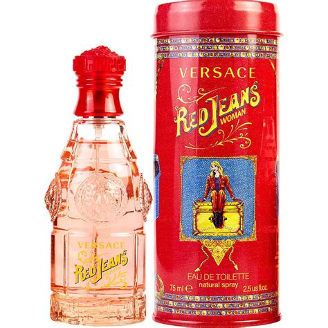 perfume Versace red jeans woman